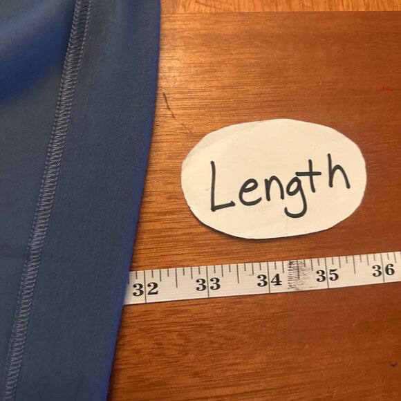 Lululemon NWT M Womens Blue Mock Neck Pullover With Side Pockets Size M - Picture 4 of 9